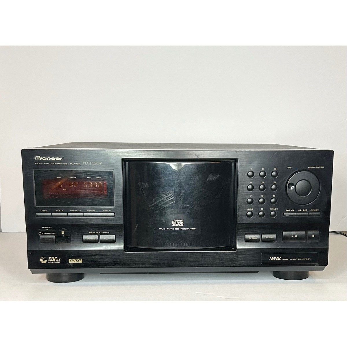 Pioneer PD-F1009 301-Disc File-Type CD Player Jukebox CD Text