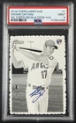 SHOHEI OHTANI PSA 9 2018 TOPPS HERITAGE #1 ROOKIE 1969 DECKLE HIGH NUMBER ANGELS