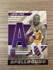 2023-24 Panini Donruss Elite LeBron James Name “A”