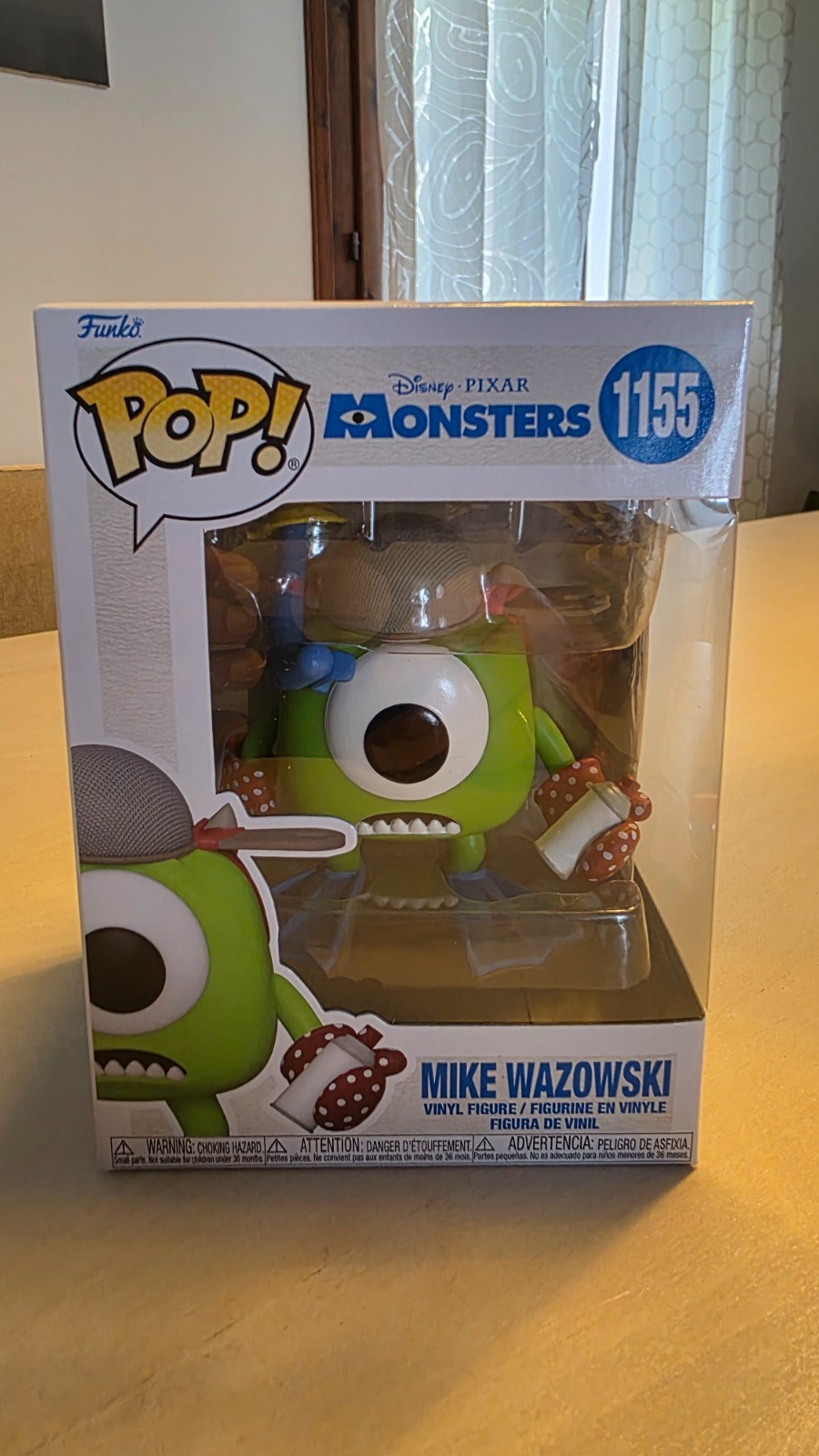 Funko Pop! Disney Pixar Monsters inc. Mike Wazowski #1155 - nuovo sigillato 20th
