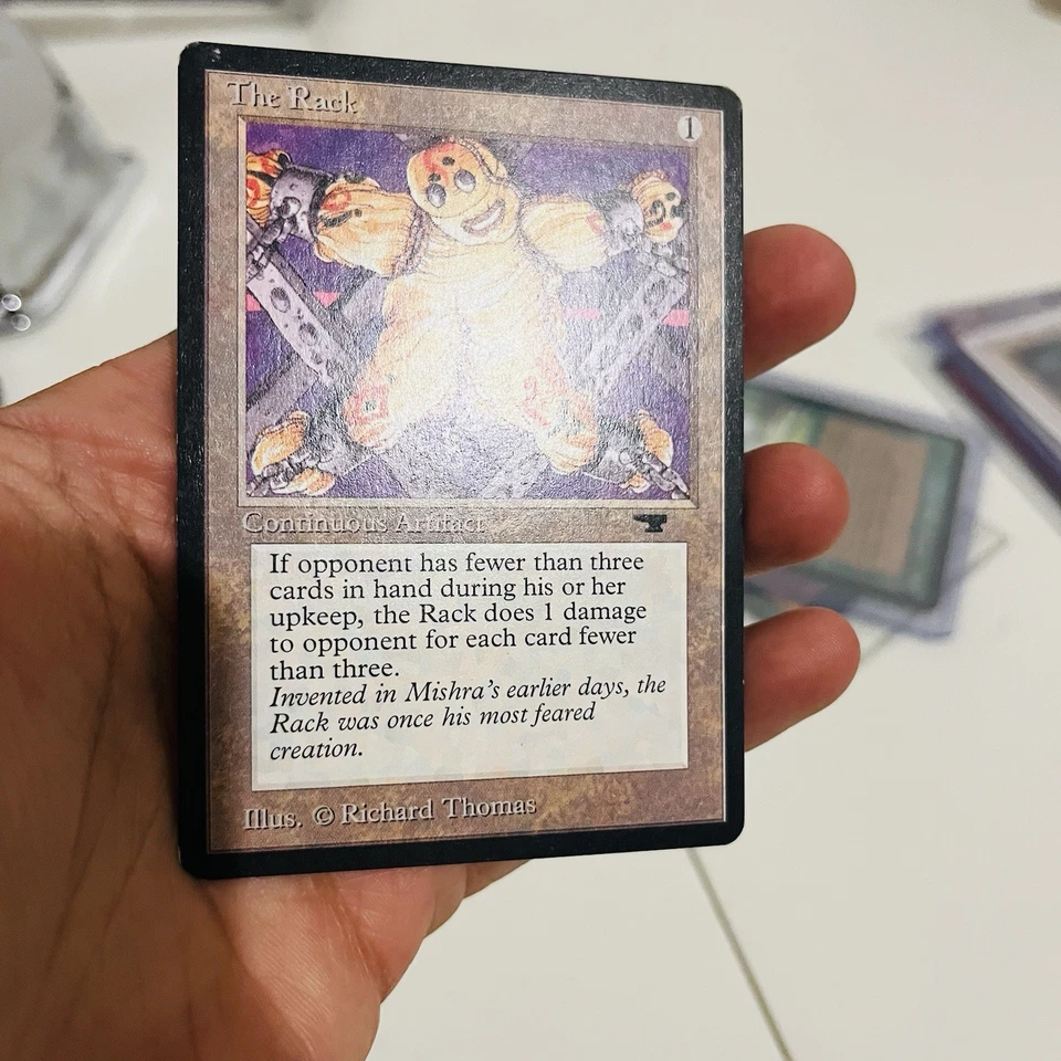 English - MTG The Rack - LP - Antiquities - Image 2 of 4