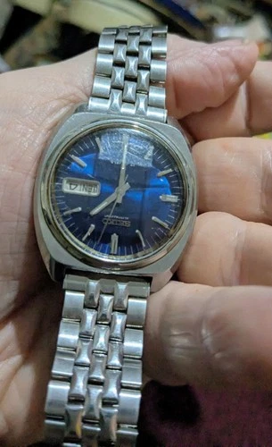 Seiko Mens 1970s Vintage 7009 - 8109 Stainless Steel Mens Watch