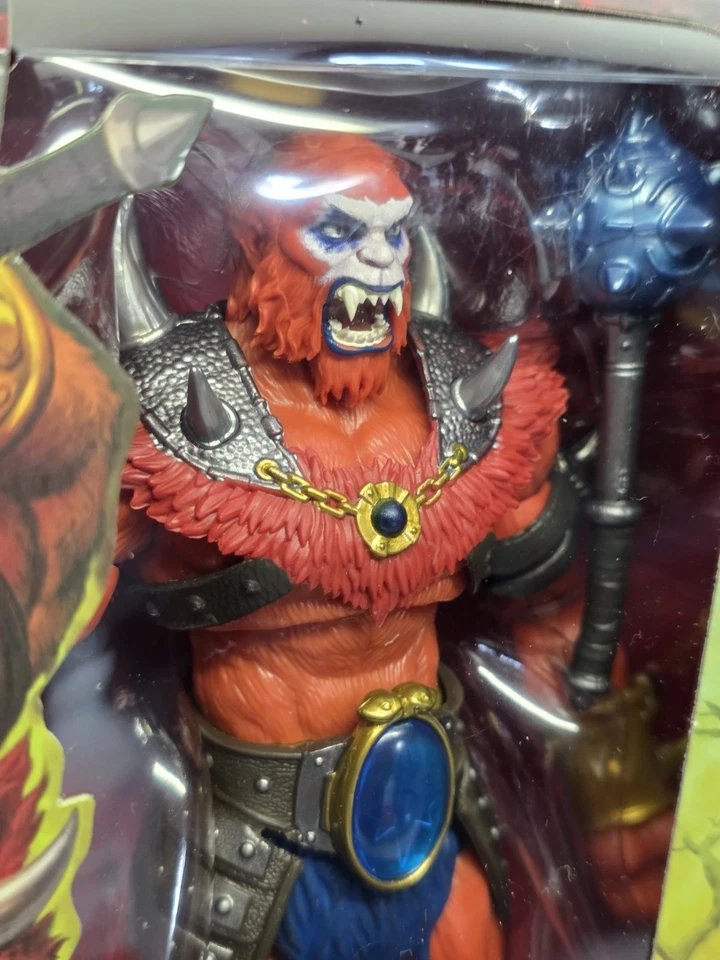 MASTERS OF THE UNIVERSE MASTERVERSE NEW ETERNIA WAVE 16 SET DE 2 RANDOR BEASTMAN Foto 3 de 4