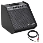 Nux NPA-100 Drum Amplifier Electric Drum Monitor with keepdrum splitter cable