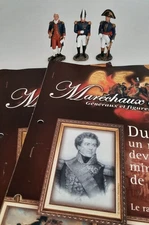 Lot of 3 Lead Soldiers HACHETTE Empire Marshals No. 183,184,185