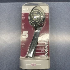 Plumb Shop  5 Setting Chrome Shower Head New In Box NOS Brass Craft Canada