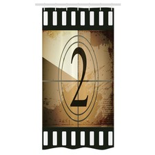 Abakuhaus, Kino Schmaler Duschvorhang, 120 cm x 180 cm