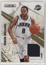 2010-11 Panini Rookies & Stars Gold Materials 5/299 Deron Williams #80 0q3