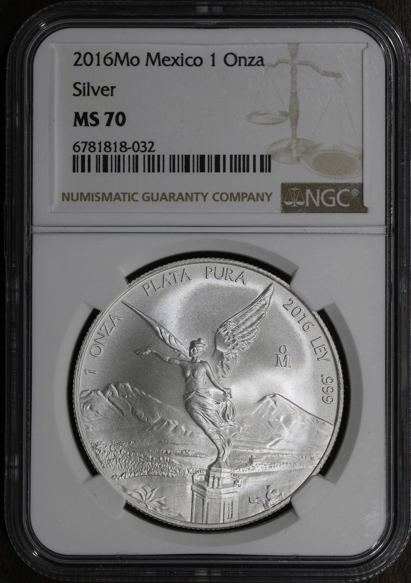 Mexican Libertad 1 oz Precious Metal Content per Unit 2016 Silver