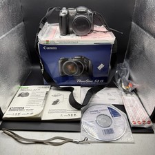 Canon PowerShot S3 IS 6MP Digital Camera 12x Optical Zoom Tilt Screen - Tested