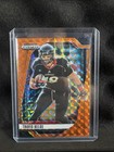 2025 Panini Prizm Draft Picks Football Orange Finite Travis Kelce #173