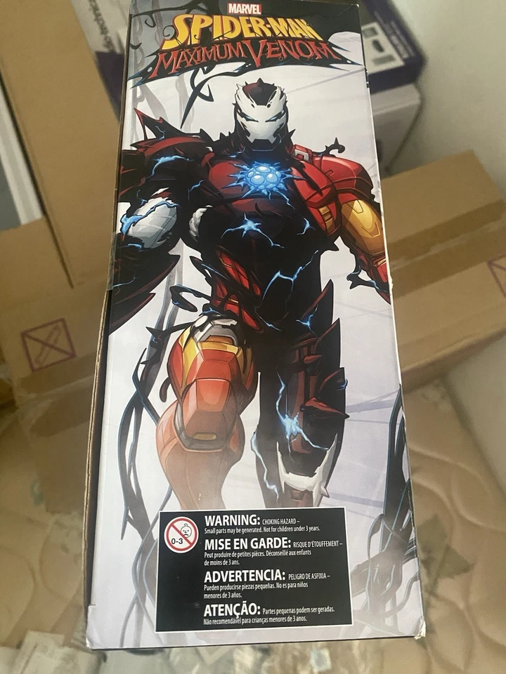 Juego Nerf Marvel Spider-Man Maximum Venom Iron Man Foto 2 de 4