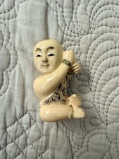 Antique Asian Katabori Japanese/India  Netsuk...