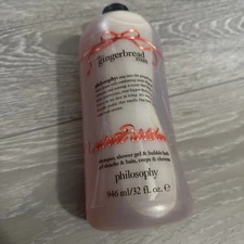 Philosophy The Gingerbread Man Shampoo, Shower Gel & Bubble Bath 32 fl. oz.