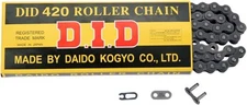 D.I.D 420 Standard Series Non-Sealed Chain 120 Links Natural