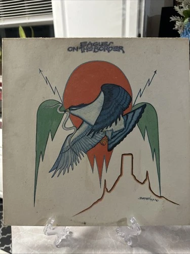 The Eagles ~ ON THE BORDER ~ vinyl LP record ~ 1974 Asylum Records 7E 1004