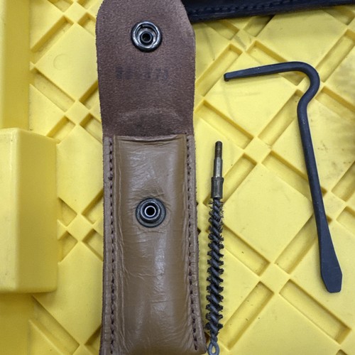 FRENCH MAS 36 & 49/56 RIFLE CLEANING Leather POUCH - Picture 5 of 7