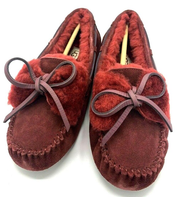ugg bow moccasins