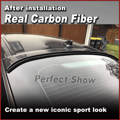 Für Kia K8 Stinger 2018-2023 Carbon Kohlefaser Dashspoiler Spoiler Flügel Lippes - Bild 2 von 15