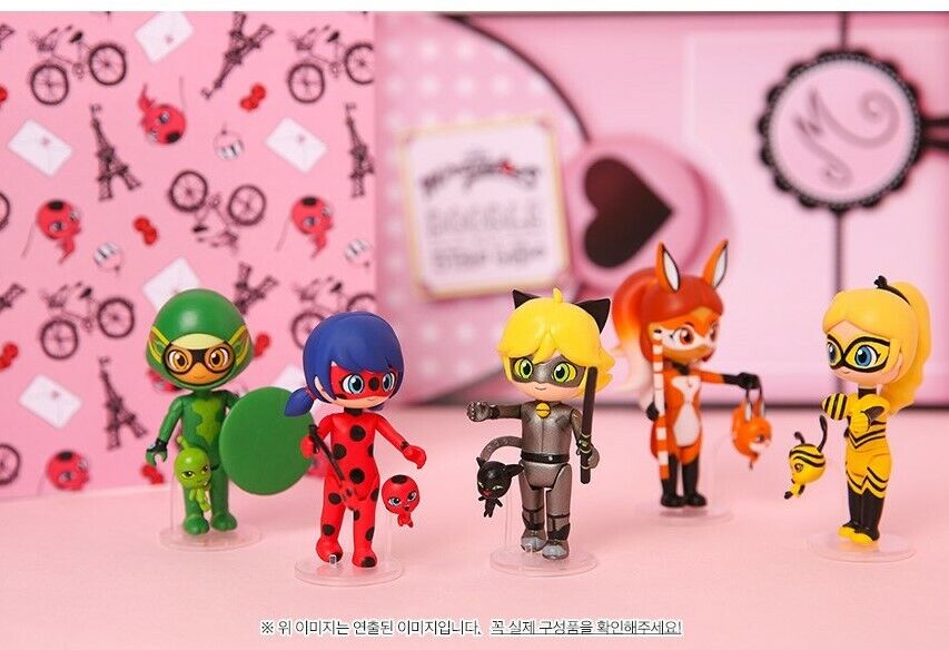 Miraculous Ladybug Action Figure Doll Queen Bee & Chloe Toy Collectible  Item