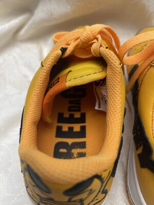 ☆送料関税込み【GLOGANG】グローリーボーイズ グローリー1 Glo Glory Boyz 1's Glogang Yellow White Orange Shoes Size 5