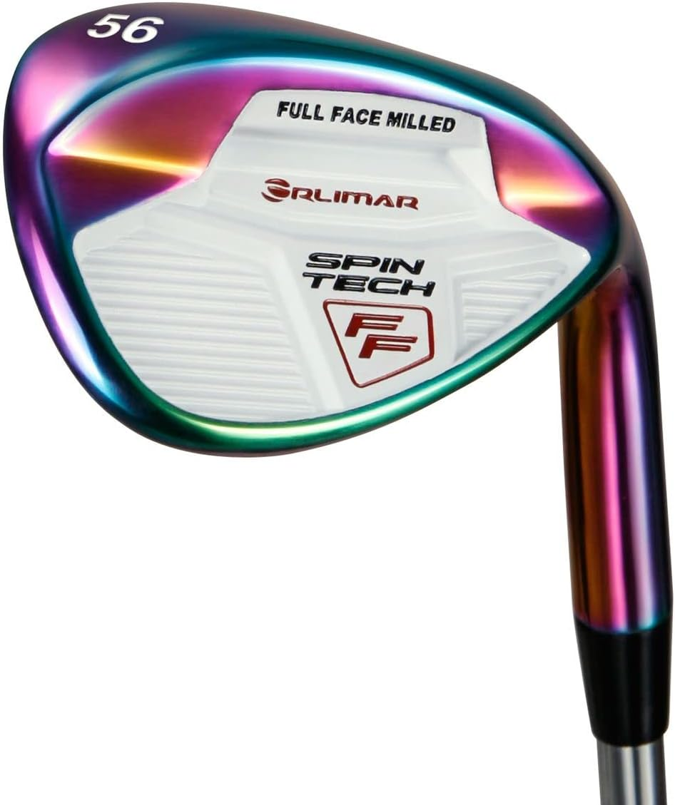 Spin Tech Full Face Golf Wedges for Men Unique Look, Exceptional