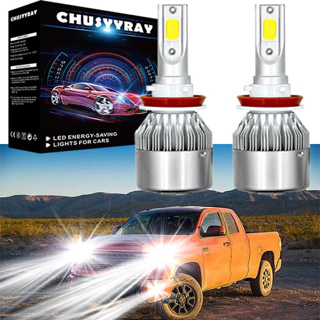 LED Headlight Kit 9005 6000K White Bulbs for 20002006 GMC Yukon XL