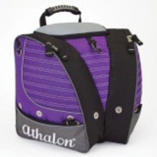 Athalon Kids Boot Bag, Purple/Gray