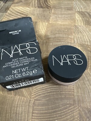 Nars Soft Matte Complete Concealer (0.21oz / 6.2g) ~ Medium 1.25 Toffee