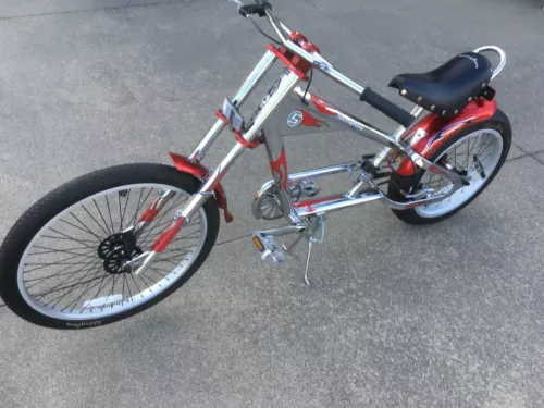 Schwinn Stingray Orange County Choppers Red & Chrome NICE! **LOCAL PICKUP ONLY**
