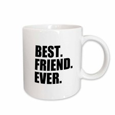 3dRose Best Friend Ever - Gifts for BFFs and good friends - humor - fun funny hu