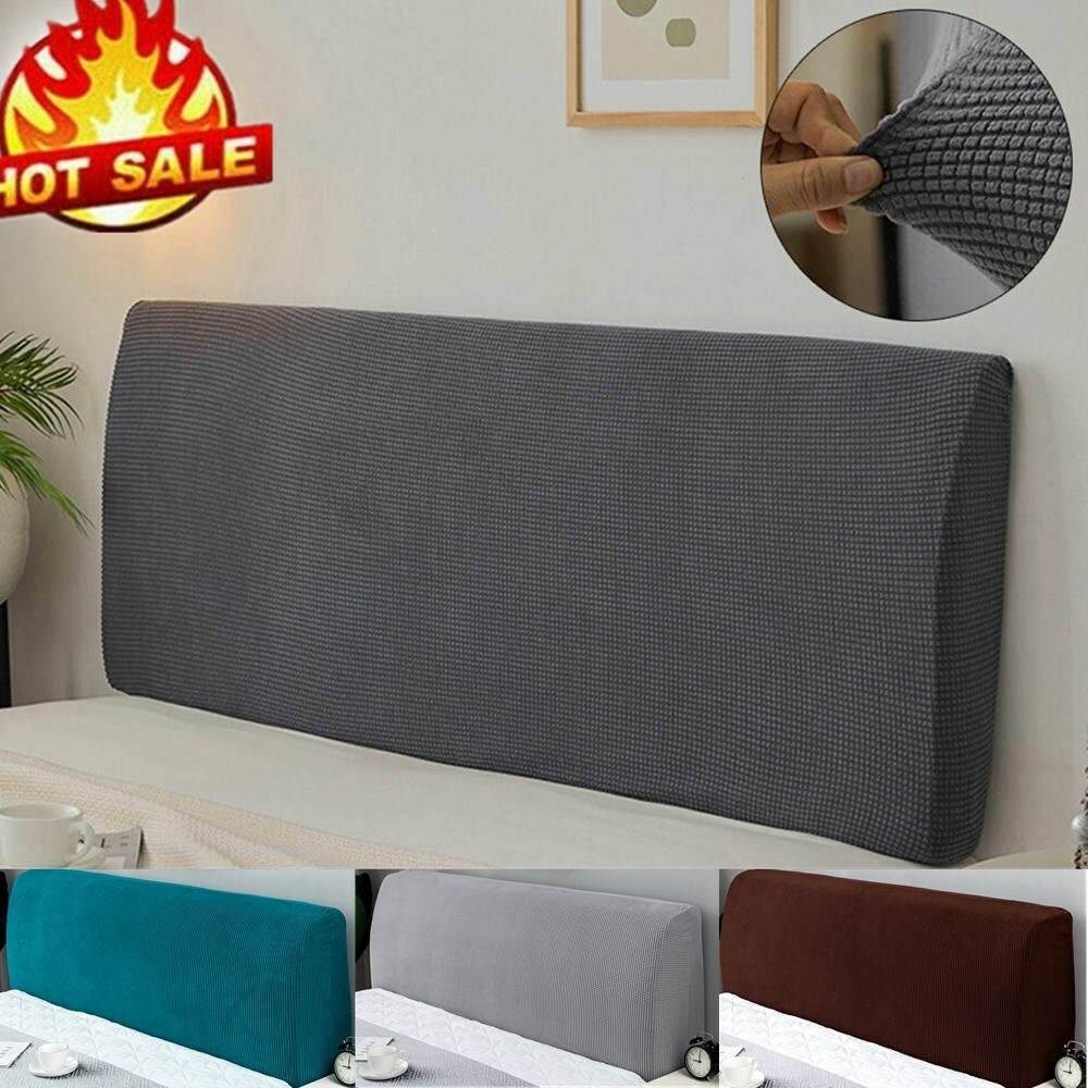Stretch Bed Headboard Cover Slipcover Dustproof Head Covers for