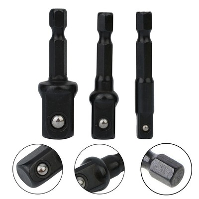 Erweitertes Set f??r Impact Socket Adapter mit Verl?ngerung im 3er Pack
