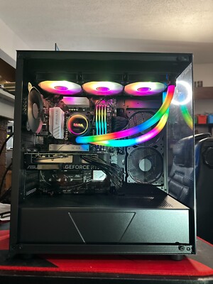 AMD RYZEN 7 9800X3D Gaming PC NVIDIA RTX 4090 64GB DDR5 6000MHz RAM+4TB SSD+WiFi