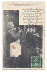 Postcard Les Chansons de Botrel French costumes Bretagne France 1908 couple love