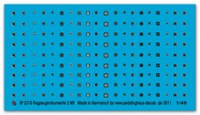 Peddinghaus-Decals 1/48 2310 Strumentazione Aereo 2. Seconda Guerra Mondiale