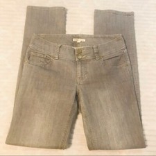 CAbi Grey Wash Lou Lou Slim Straight Jeans 332 4