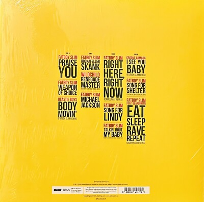 Fatboy Slim - The Best Of - Double LP Heavyweight Vinyl Records