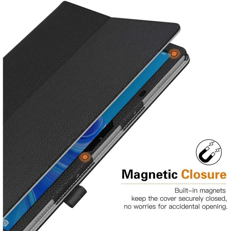 New Leather Smart Flip Case Stand Book Folio Cover For Huawei Tablet all model - Image 3 of 4