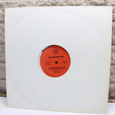 Red Greg Disco Picks Groove on Down / All I Want Is You SINGLE 12'' Vinyl PROMO