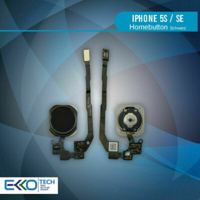   iPhone 5s, SE Home Button Flex Kabel ID Sensor Touch Apple Menü Taste Schwarz 