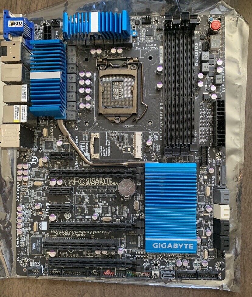 Gigabyte Technology GA-Z77X-UD5H, LGA 1155, Intel (GA-Z77X-UD5H (rev.  1.0))...