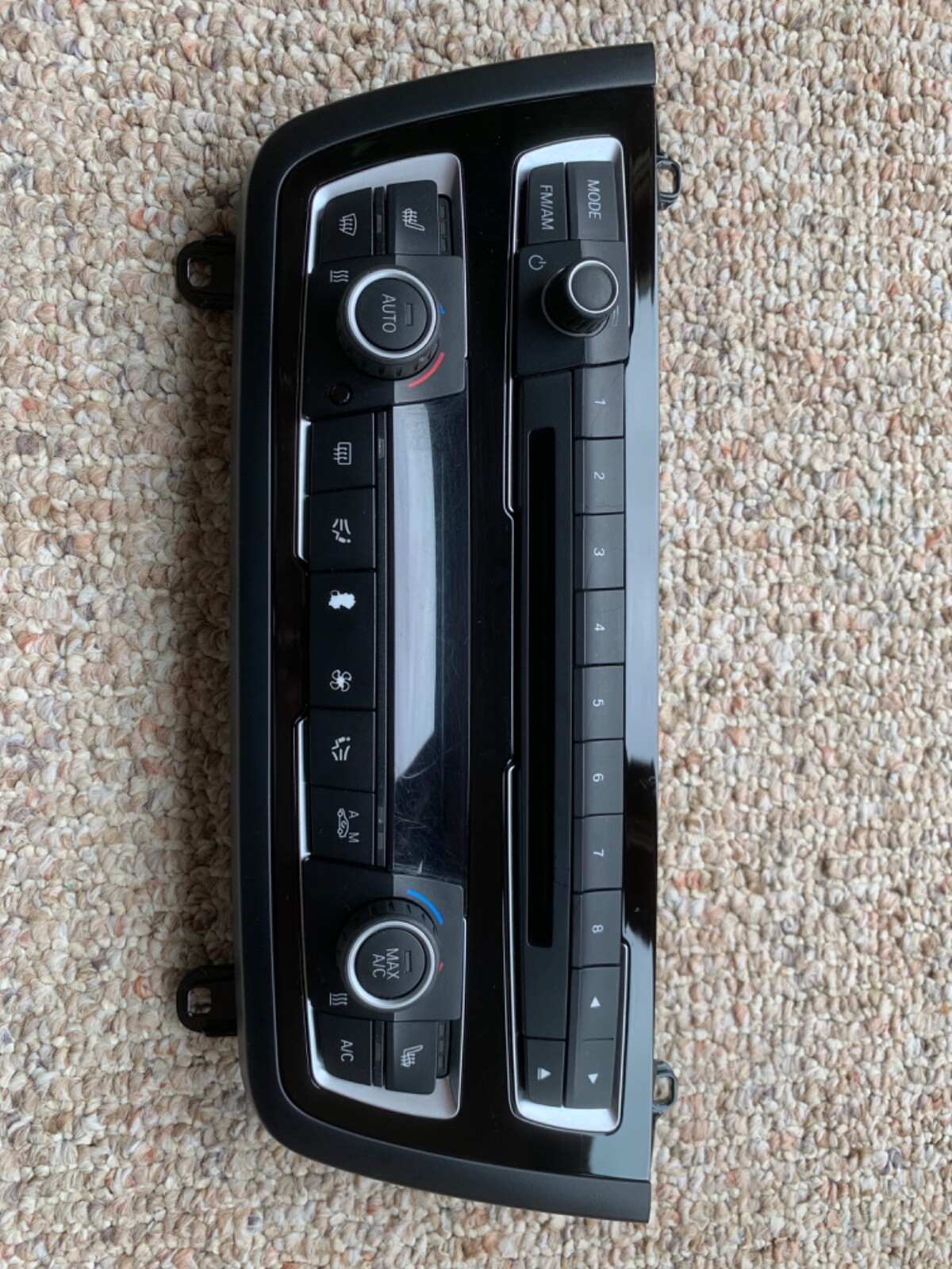 2014 2015 16 BMW 320I Heater AC Air Temperature Control Panel OEM