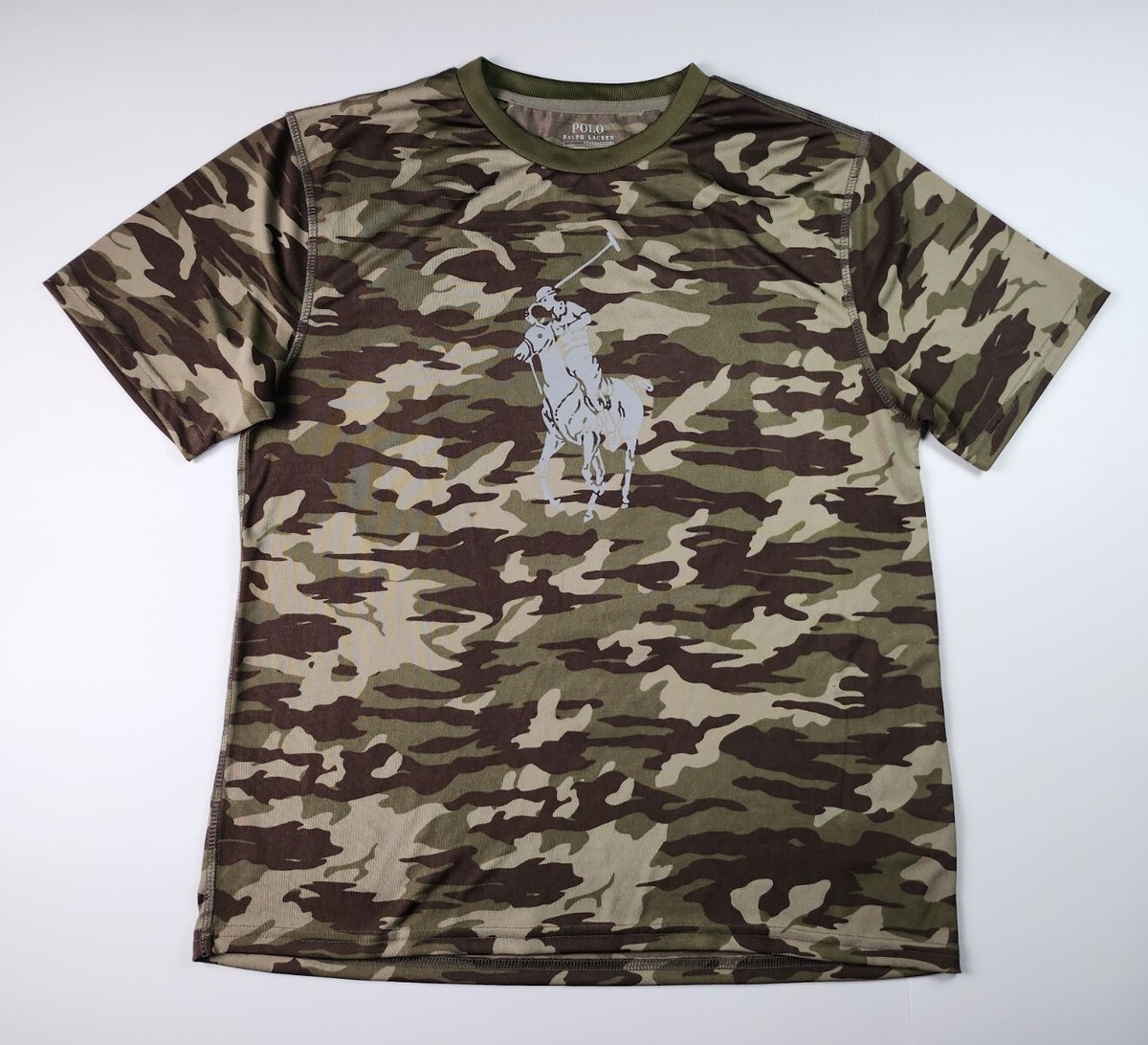 Polo Ralph Lauren Performance Boys XL 18-20 Camo T-shirt