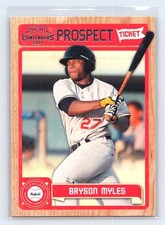 2011 Playoff Contenders Bryson Myles #RT32   Cleveland Indians