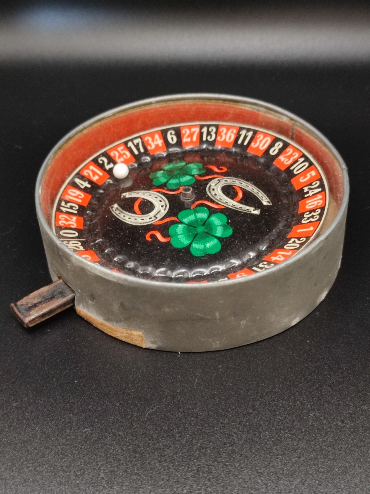 Boîte illustrée de motifs art-déco (1910-1920s