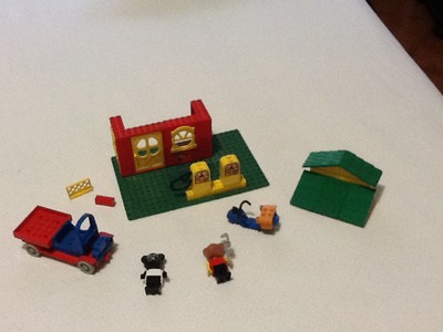 Stazione di servizio Lego Fabuland 3670 Service station (anno 1984)