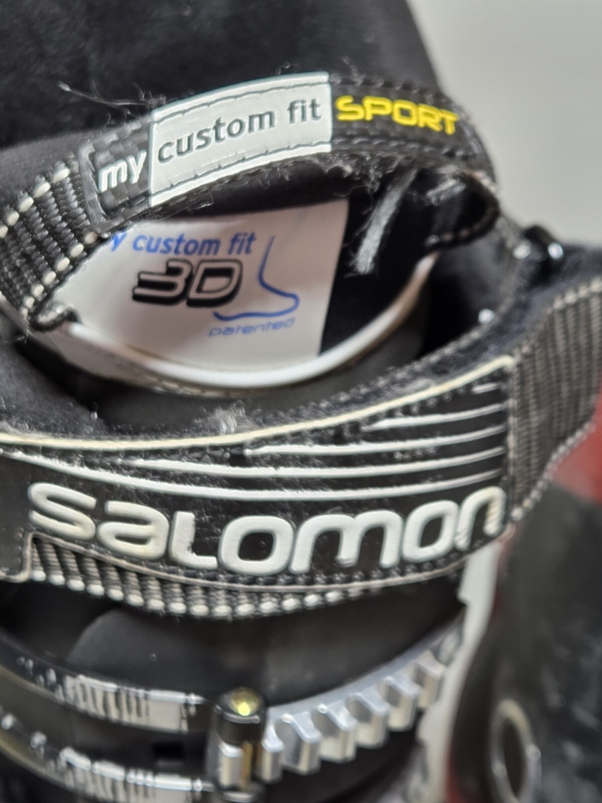 Scarponi da sci Salomon X Pro 80 Energyzer nero rosso taglia M 8 5 Mondo 26 5 336 mm