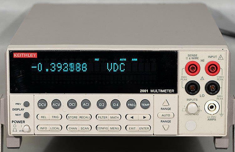 KEITHLEY 2108 1/2 DIGIT MULTIMETER中古 2110-120 KEITHLEY, Bench Digital Multimeter, Dual Display, USB