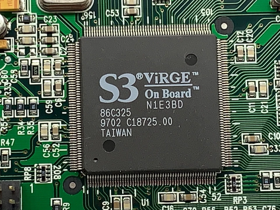 Vintage Diamond Stealth 3D 2000 S3 Virge 2MB Video Card ST 3D 2000 PCI 2+ OEM - Image 3 of 4